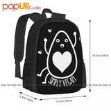 Avocado Vegan Organic Fair Trade Animal Lover Backpack