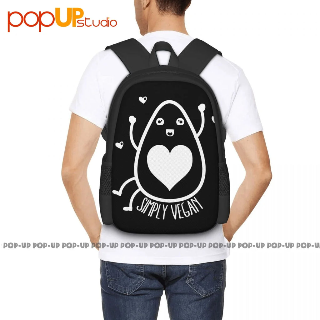 Avocado Vegan Organic Fair Trade Animal Lover Backpack