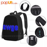 Awge Backpack Large Capacity Gym Sports Bag Riding Backpack