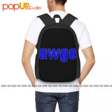 Awge Backpack Large Capacity Gym Sports Bag Riding Backpack