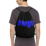 Awge Drawstring Bags Gym Bag Print Training Sports Style School Sport Bag