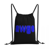 Awge Drawstring Bags Gym Bag Print Training Sports Style School Sport Bag