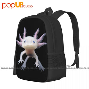 Axolotl Mexican Walking Fish Backpack Large Capacity Bookbag