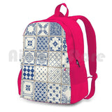 Azulejo Lisbon Lisboa Outdoor Sports Backpack