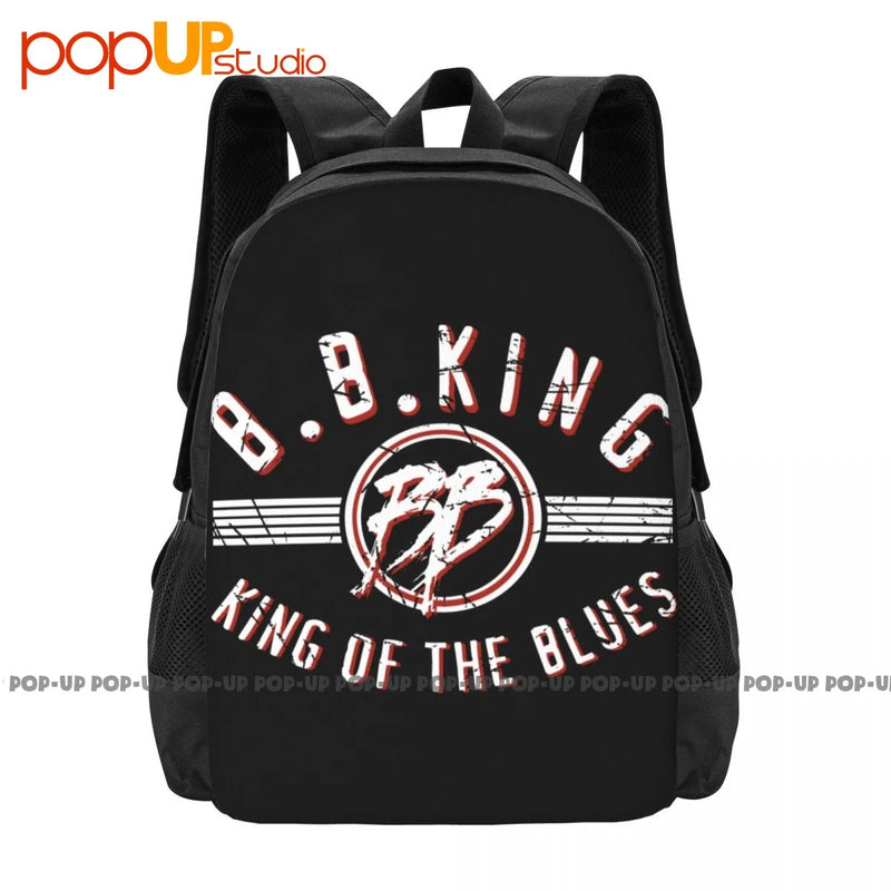 B.B. King 2012 Tour Backpack Vintage Schoolbag Large Capacity