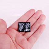 Halloween Horror Movie Enamel Pin for Backpacks Badges