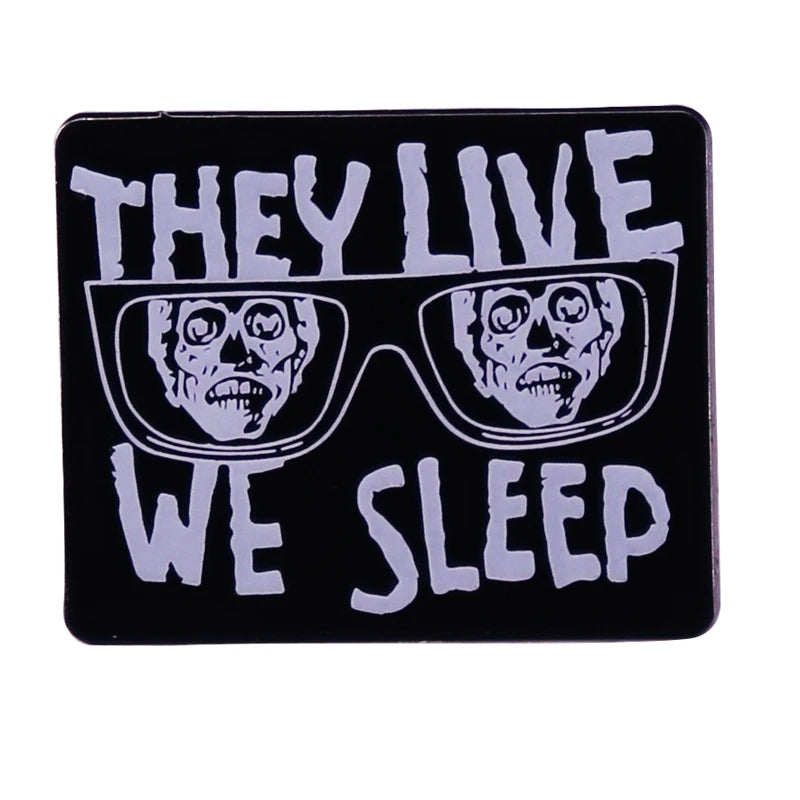 Halloween Horror Movie Enamel Pin for Backpacks Badges