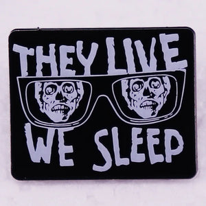 Halloween Horror Movie Enamel Pin for Backpacks Badges