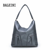 BALEINI Pu Leather Bag Handbags Famous Brands Women Shoulder Bag