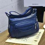Women Capacity Messenger Bag Handbag Ladies Solid Work Handbags Crossbody Bags