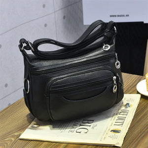 Women Capacity Messenger Bag Handbag Ladies Solid Work Handbags Crossbody Bags