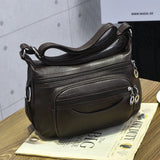 Women Capacity Messenger Bag Handbag Ladies Solid Work Handbags Crossbody Bags
