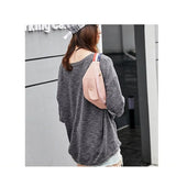 Women Casual PU Leather Waist Packs Chest Pack Shoulder Messenger Bags