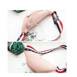 Women Casual PU Leather Waist Packs Chest Pack Shoulder Messenger Bags