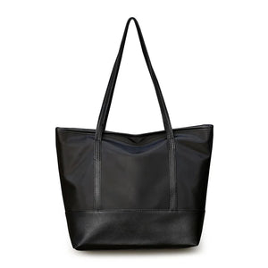 Women Oxford Cloth Casual Tote Portable Shopping Bag Shoulder Bags