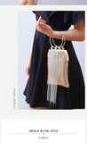 Eur. & Am. Diamond Tassel Dinner Handbag - Direct Manufacturer