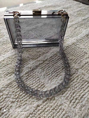 Colorful Acrylic Bag - Women's Dinner Cross Bag