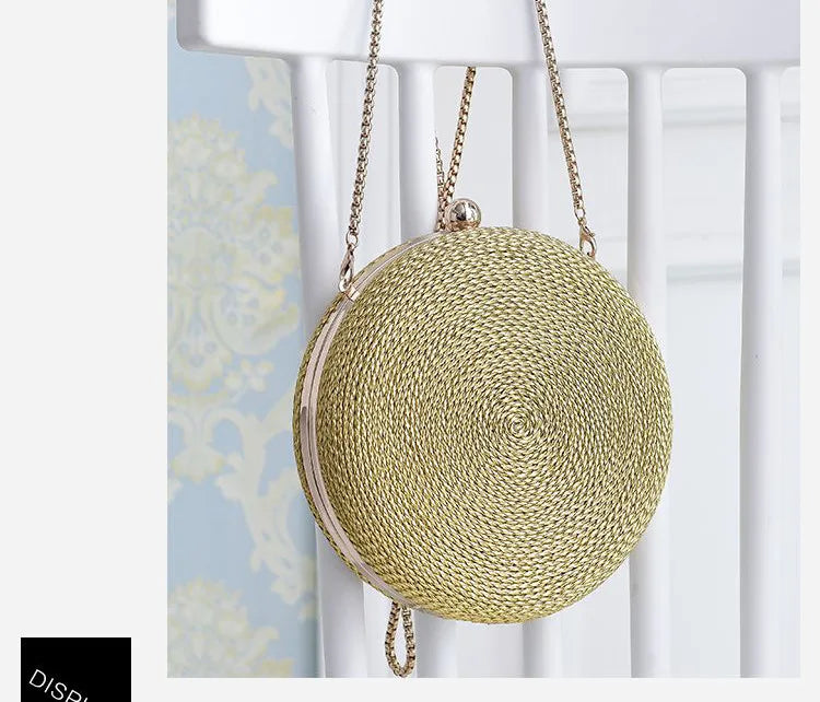 Snail-Shaped Round Bag Evening Crossbody Handbag