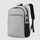 BENVICHE USB Charging Laptop Backpack 15.6 inch Anti Theft College Travel Bag
