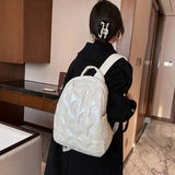 Ladies Backpack Space Cotton School Bag Casual Winter Bag