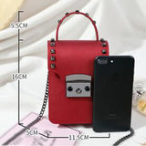 Mini PVC Jelly Shoulder Bag Phone Purse