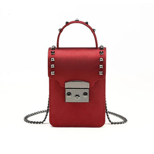 Mini PVC Jelly Shoulder Bag Phone Purse