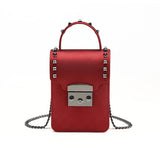 Mini PVC Jelly Shoulder Bag Phone Purse