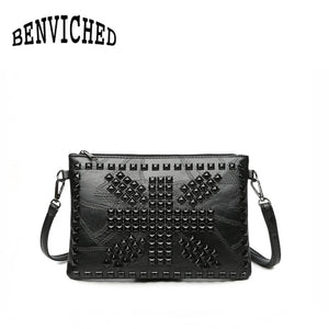 Rivet Hand Bag Mobile Phone Bag Wild Ladies Shoulder Bag Messenger Bag