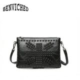 Rivet Hand Bag Mobile Phone Bag Wild Ladies Shoulder Bag Messenger Bag