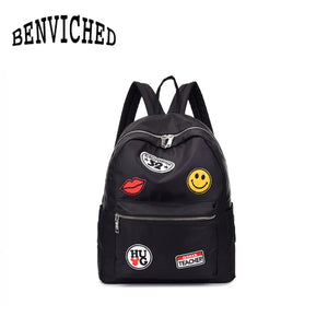 Waterproof Nylon Backpack for Middle School Students R216