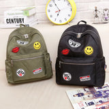 Waterproof Nylon Backpack for Middle School Students R216