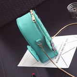 Cactus Shoulder Bag Metal Chain Messenger Bag Female
