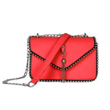 Small Square Tassel Chain Bag Single Shoulder Bag