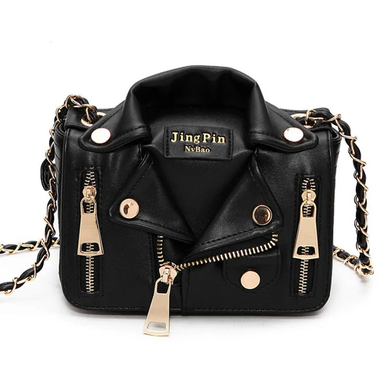 Punk Motobike Shoulder Bag Mini Crossbody Bag