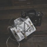 Punk Motobike Shoulder Bag Mini Crossbody Bag