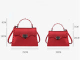 Fansiman PU Leather Flap Women Messenger Bag Shoulder Crossbody Handbag