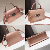 Fansiman PU Leather Flap Women Messenger Bag Shoulder Crossbody Handbag