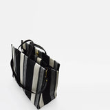 Women's Canvas Tote Bag Spring Handbag Inclined Shoulder Shopping Bag