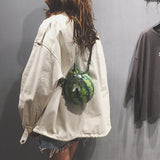 Funny Watermelon Mini Coin Purse Inclined Shoulder Bag