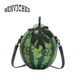Funny Watermelon Mini Coin Purse Inclined Shoulder Bag