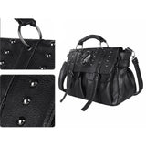 Skull Rivet Shoulder Bag Punk Lady Handbag All-Match Tote