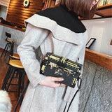 Vintage Handbags Clutch Retro Messenger Bags Rivet Crossbody Small Handbag