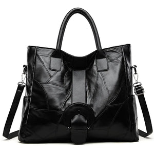 Retro Shoulder Bag 3 Pcs/Set Large-Capacity Handbag for Women