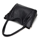 Soft Leather Large Pocket Casual Handbag Women's Handbag Shoulder Bag