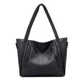 Soft Leather Large Pocket Casual Handbag Women's Handbag Shoulder Bag