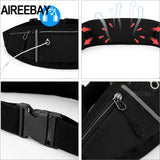 Waterproof Hiking Bum Bag Sports Waist Belt Fanny Pack for Women