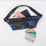 BISI GORO Female Money Phone Waist Bag Motion Waistbag
