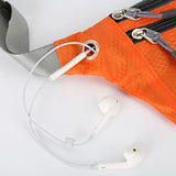 BISI GORO Zipper Pouch Banana Waist Bag Unisex Sports Running Purse Hip Bum Belt