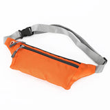 BISI GORO Hip Bum Waist Bag Zipper Pouch Banana Packs Unisex Waistbag
