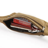 Zipper Pouch Waist Bag for Men and Women